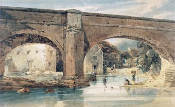 Thomas Girtin Painting - Weth watercolour painter scenery Thomas Girtin